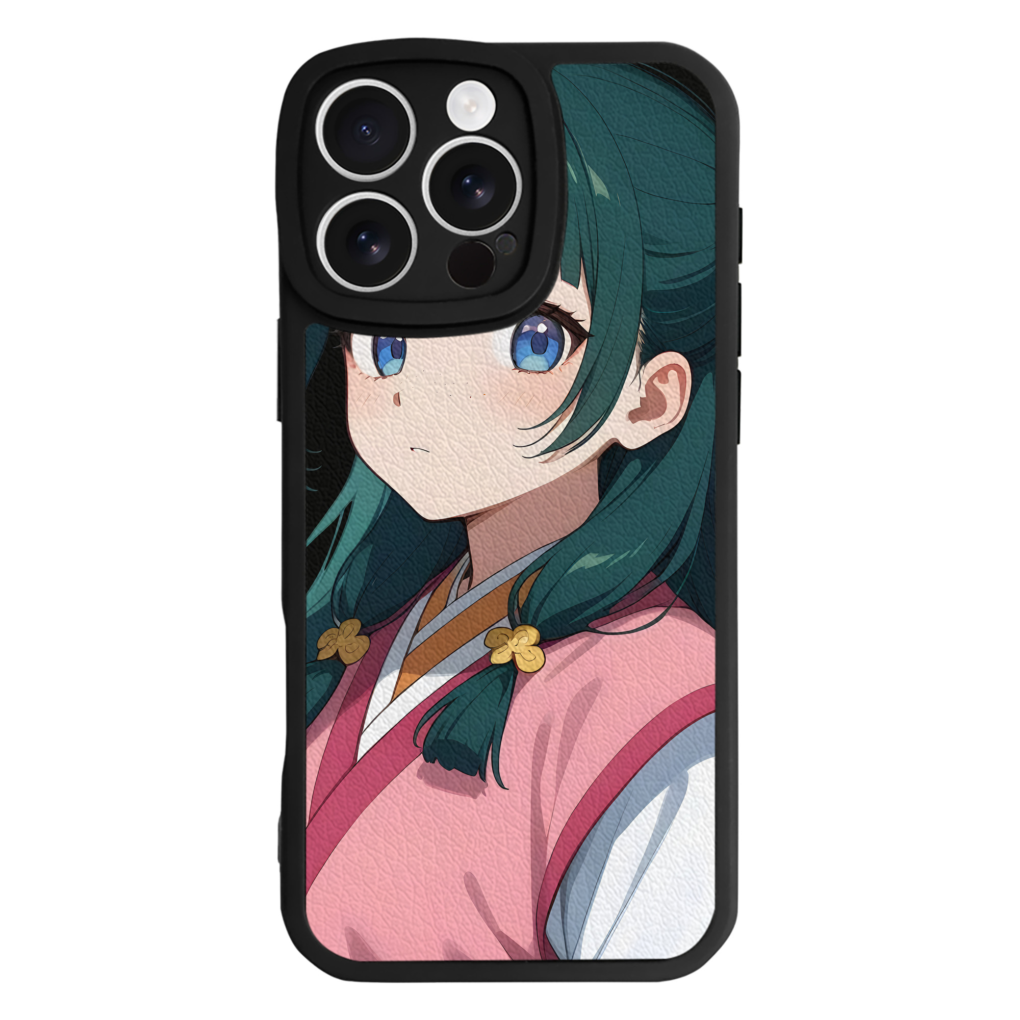 （画像用） 薬屋のひとりごと The Apothecary Diaries 【iPhone 16シリーズ対応】シリコンスマホケース（レザー調） 材質：シリコン
